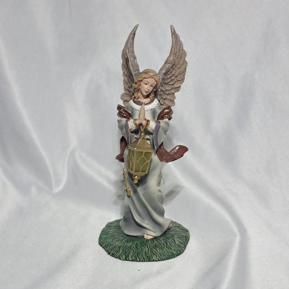 Thomas Kinkade Resin Figurine Angel Of Light 2007 Hawthorne Village 6.5"